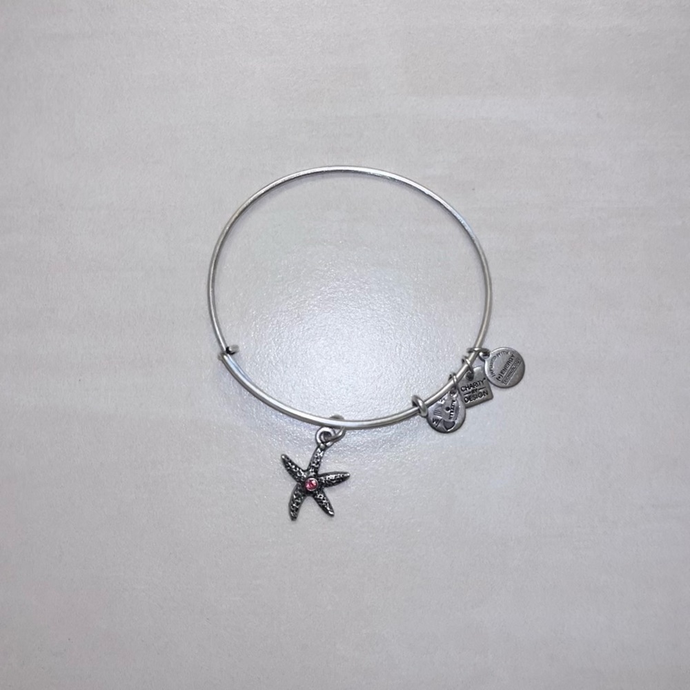 ALEX & ANI PINK STARFISH BRACELET